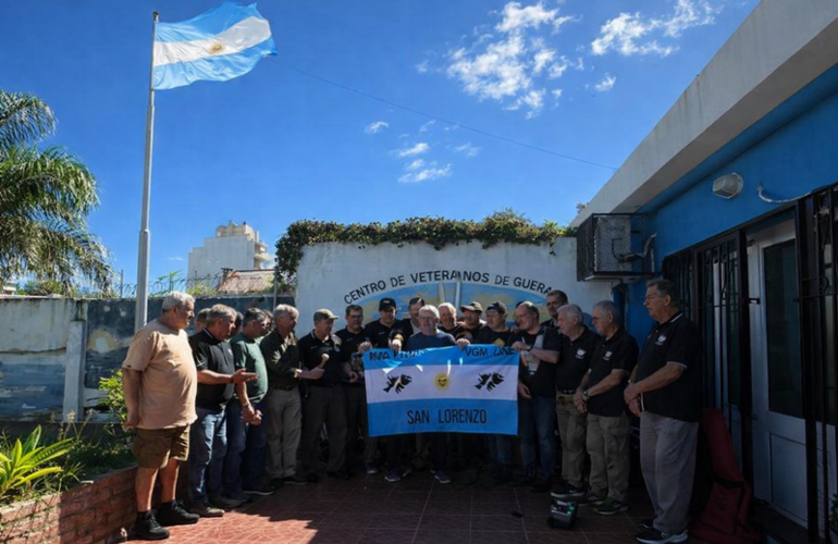 Imagen de San Lorenzo se prepara para un emotivo homenaje a los h&eacute;roes de Malvinas en el Campo de la Gloria
