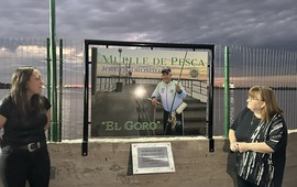 Imagen de Homenaje al pescador Jorge Gorosito en el Rowing Club