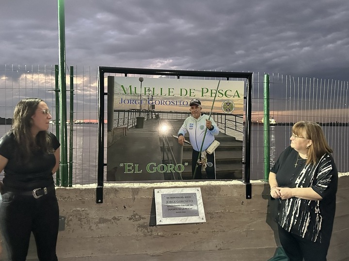 Imagen de Homenaje al pescador Jorge Gorosito en el Rowing Club