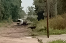 Se trata del camino de tierra (prolongaci&oacute;n calle San Mart&iacute;n) con sentido a General Lagos.