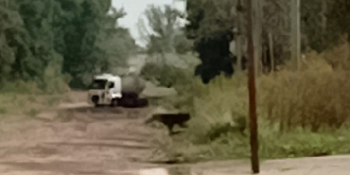 Se trata del camino de tierra (prolongaci&oacute;n calle San Mart&iacute;n) con sentido a General Lagos.