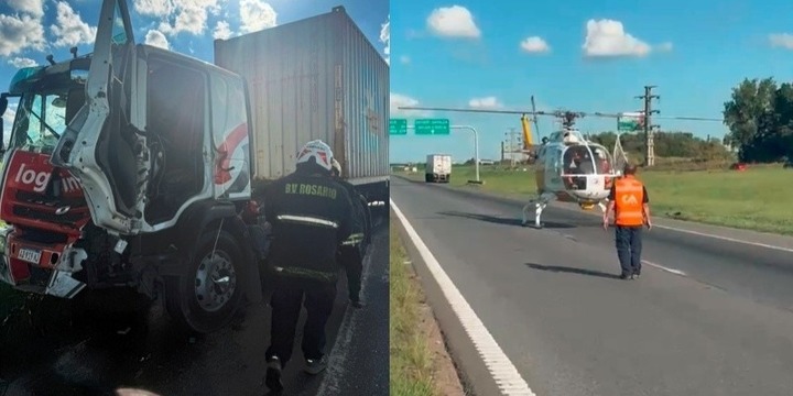 Fotos: Bomberos Voluntarios Rosario