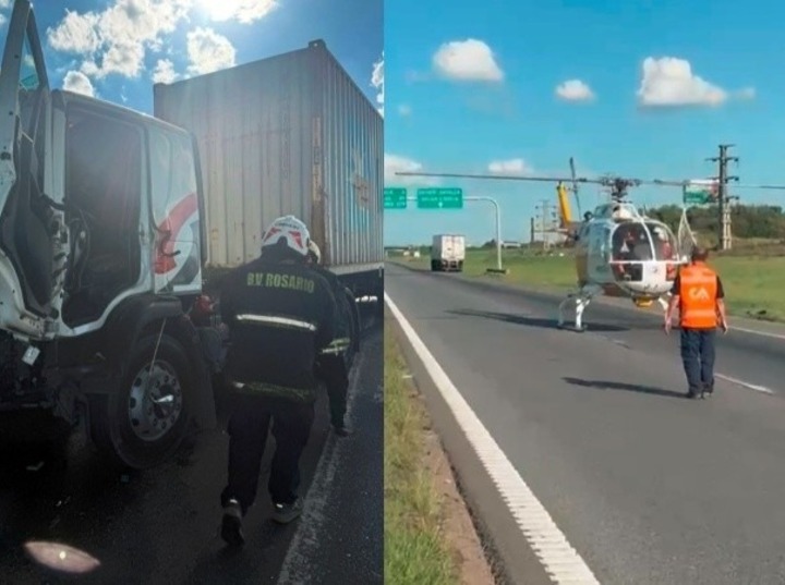 Fotos: Bomberos Voluntarios Rosario