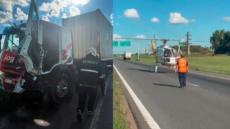 Fotos: Bomberos Voluntarios Rosario