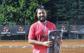 Imagen de Tenis ASAC: Lautaro Aranda Campe&oacute;n del Torneo Pre Interclubes en Singles 1era Caballeros