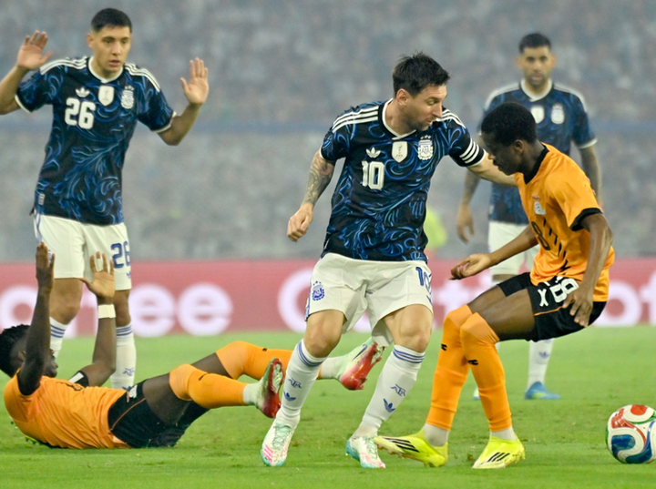 Imagen de Argentina gole&oacute; 5-0 a Zambia en el &uacute;ltimo amistoso previo al Mundial 2026