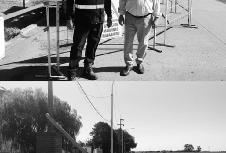 Imagen de Albarellos: La obra del gas natural comenz&oacute; a ejecutarse dentro del ejido urbano