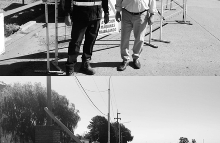 Imagen de Albarellos: La obra del gas natural comenz&oacute; a ejecutarse dentro del ejido urbano