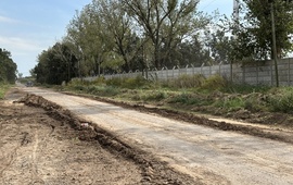 Imagen de Arroyo Seco-General Lagos: mejoras en un tramo del camino que une ambas localidades