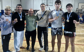 Imagen de Kick Boxing: competidores locales se destacaron en el Nacional de Castelar