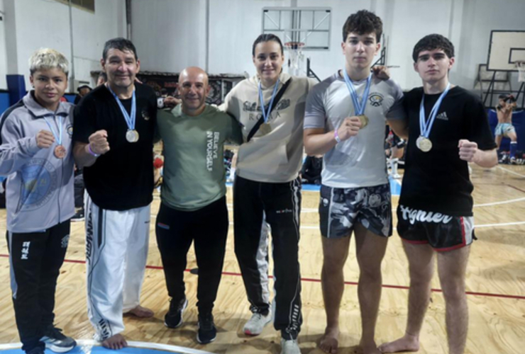 Imagen de Kick Boxing: competidores locales se destacaron en el Nacional de Castelar