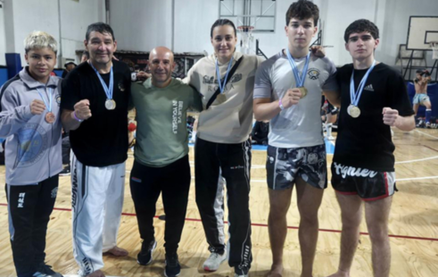 Imagen de Kick Boxing: competidores locales se destacaron en el Nacional de Castelar