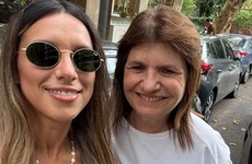 Imagen de Agostina P&aacute;ez regres&oacute; a la Argentina y se reuni&oacute; con Patricia Bullrich