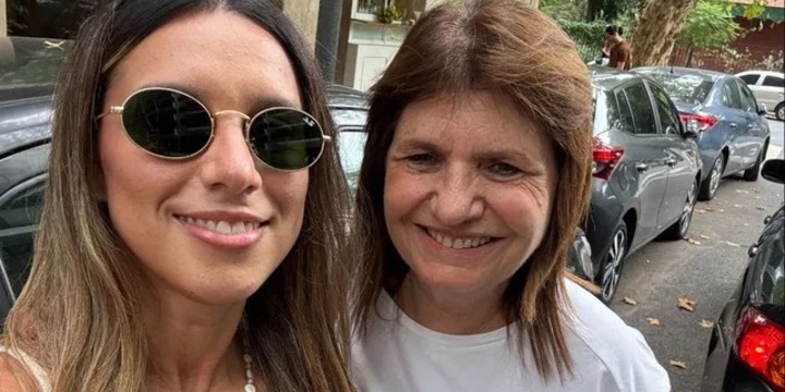 Imagen de Agostina P&aacute;ez regres&oacute; a la Argentina y se reuni&oacute; con Patricia Bullrich