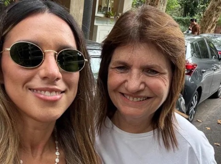 Imagen de Agostina P&aacute;ez regres&oacute; a la Argentina y se reuni&oacute; con Patricia Bullrich