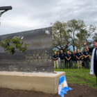 Imagen de San Lorenzo rinde tributo: se inaugur&oacute; un imponente monumento a los H&eacute;roes de Malvinas