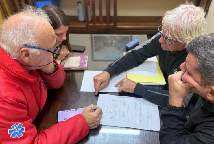 Imagen de Reuni&oacute;n entre concejales y un empresario local por la construcci&oacute;n de un Kart&oacute;dromo en la ciudad