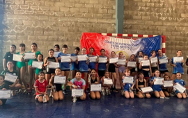 Imagen de Cl&iacute;nica niveladora de Pat&iacute;n en Talleres, organizada por la Liga EPASF