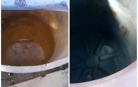 Nos enviaron video mostrando los tanques vac&iacute;os. Foto: capturas de pantalla