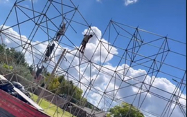 Imagen de Comenzaron con los preparativos para el Festival 128 aniversario de General Lagos