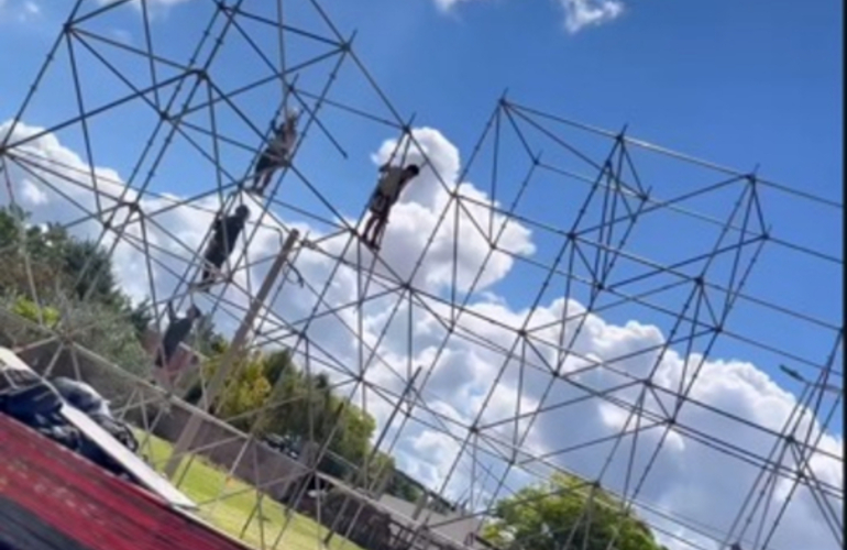 Imagen de Comenzaron con los preparativos para el Festival 128 aniversario de General Lagos