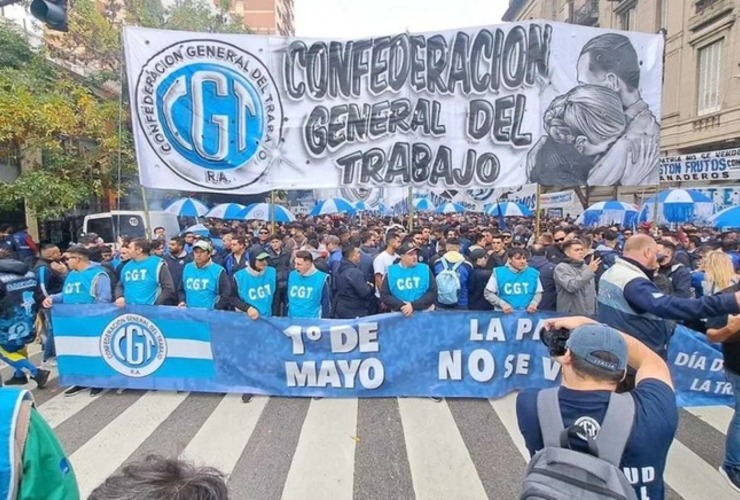 Imagen de La CGT confirm&oacute; una movilizaci&oacute;n a Plaza de Mayo por el D&iacute;a del Trabajador
