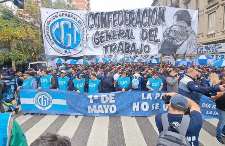 Imagen de La CGT confirm&oacute; una movilizaci&oacute;n a Plaza de Mayo por el D&iacute;a del Trabajador