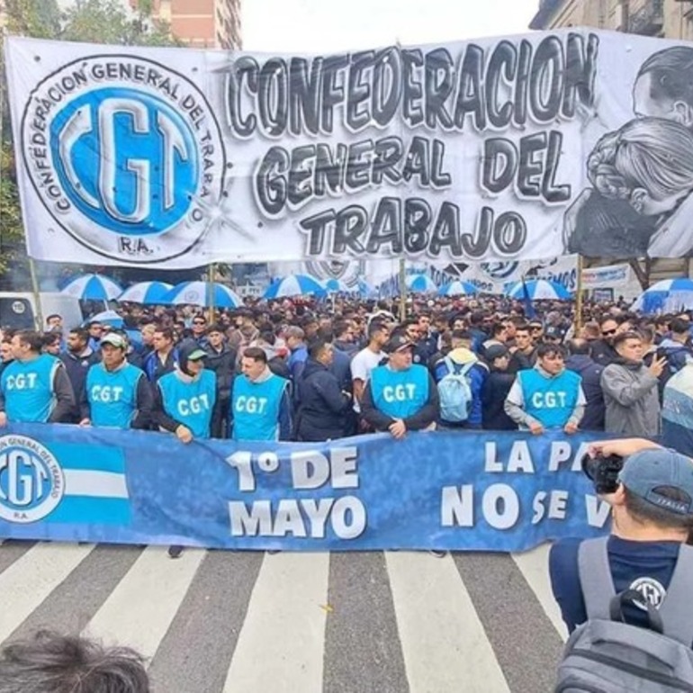 Imagen de La CGT confirm&oacute; una movilizaci&oacute;n a Plaza de Mayo por el D&iacute;a del Trabajador