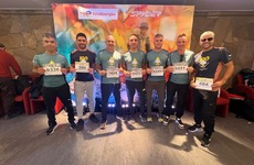 Imagen de Atletas de Arroyo Seco y Fighiera corren la 'Patagonia Run' en San Mart&iacute;n de Los Andes