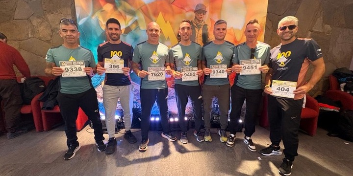 Imagen de Atletas de Arroyo Seco y Fighiera corren la 'Patagonia Run' en San Mart&iacute;n de Los Andes