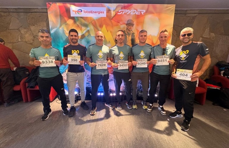 Imagen de Atletas de Arroyo Seco y Fighiera corren la 'Patagonia Run' en San Mart&iacute;n de Los Andes