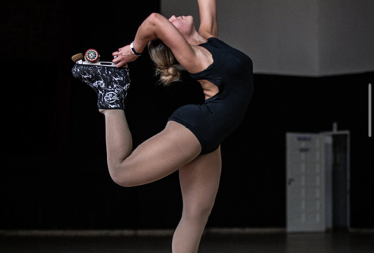 Imagen de Patinadoras de Uni&oacute;n compiten en el torneo provincial A en Rosario