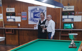 Imagen de Exitoso torneo inaugural de Billar 5 Quillas en ASAC con un representante 'Picante' como subcampe&oacute;n en Master