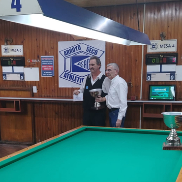 Imagen de Exitoso torneo inaugural de Billar 5 Quillas en ASAC con un representante 'Picante' como subcampe&oacute;n en Master