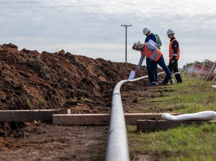Imagen de Litoralgas avanza en la puesta en funcionamiento del Gasoducto Regional Centro II
