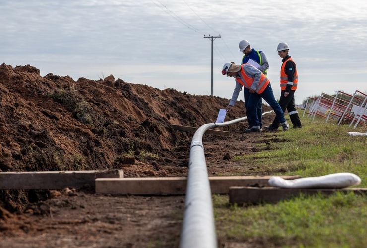 Imagen de Litoralgas avanza en la puesta en funcionamiento del Gasoducto Regional Centro II