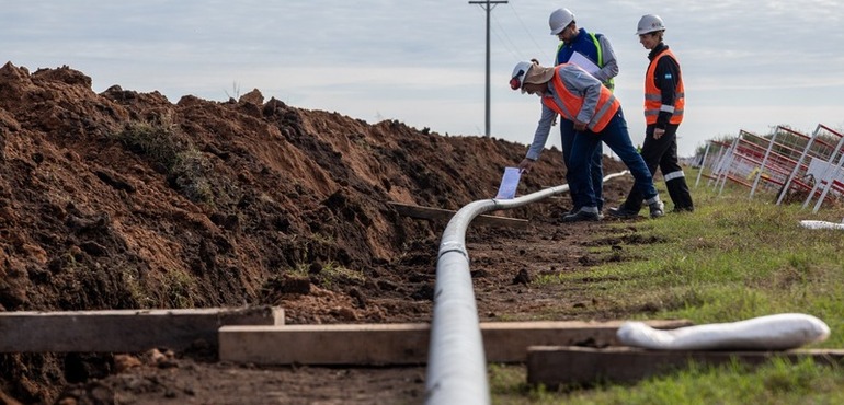 Imagen de Litoralgas avanza en la puesta en funcionamiento del Gasoducto Regional Centro II