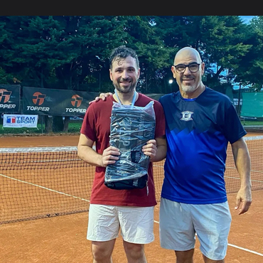 Imagen de ASAC con otro Campe&oacute;n en Tenis: Diego Renzi fue 1&ordm; puesto en Singles 2da cat en el Pre Interclubes