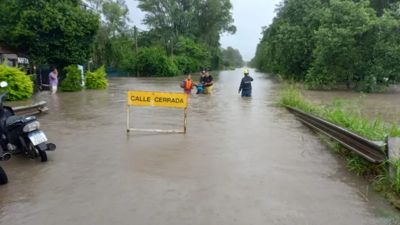 Imagen de Temporal hist&oacute;rico en Reconquista: cayeron m&aacute;s de 230 mm en 12 horas y hay miles de afectados