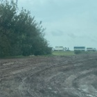 Foto tomada esta tarde y que muestra el estado del camino.