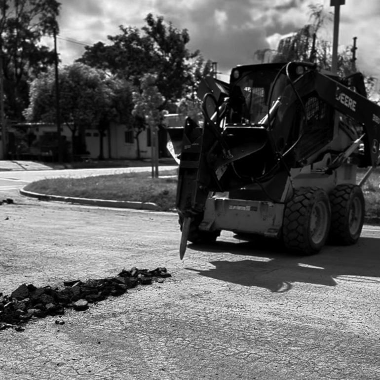 Imagen de General Lagos: La comuna avanza con bacheos y mejoras en la infraestructura de los barrios