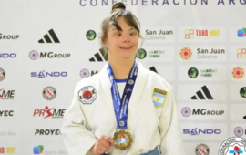 Imagen de Sue&ntilde;o mundialista: una atleta rosarina busca apoyo para representar al pa&iacute;s en el Mundial de Judo para personas con S&iacute;ndrome de Down