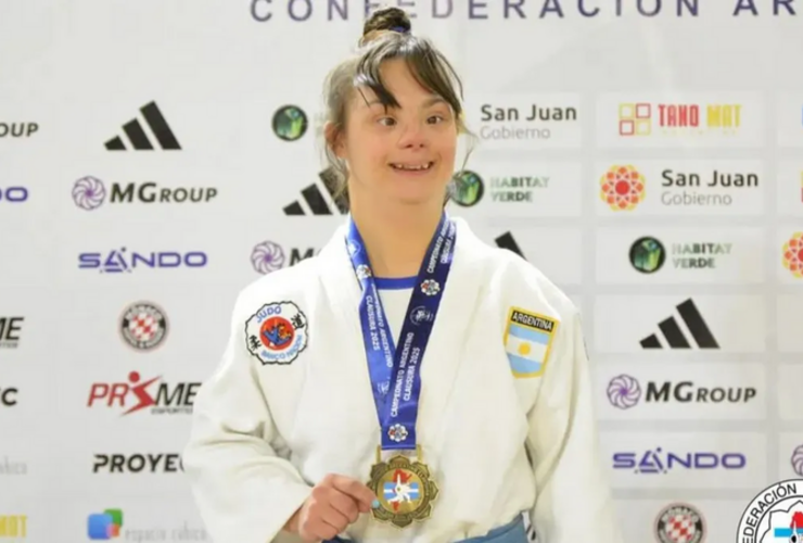 Imagen de Sue&ntilde;o mundialista: una atleta rosarina busca apoyo para representar al pa&iacute;s en el Mundial de Judo para personas con S&iacute;ndrome de Down