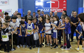 Imagen de Hoy se cumple 1 a&ntilde;o de la inauguraci&oacute;n del piso de Parquet de ASAC con la visita del gobernador Pullaro