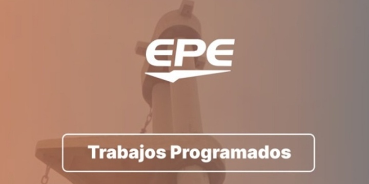 Imagen de La EPE informa sobre un corte programado para este domingo