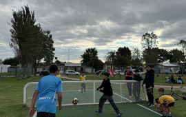 Imagen de Se realiz&oacute; una nueva jornada de Plaza Activa en el play&oacute;n de Santa Anita