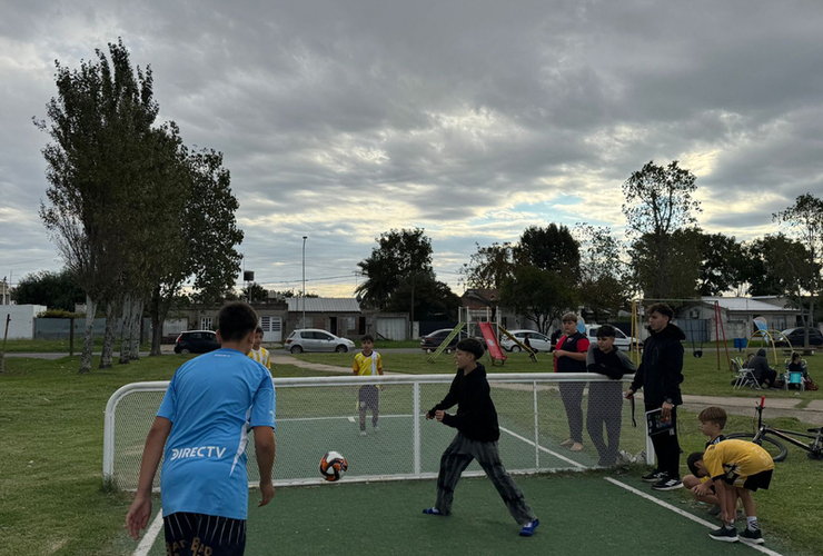 Imagen de Se realiz&oacute; una nueva jornada de Plaza Activa en el play&oacute;n de Santa Anita