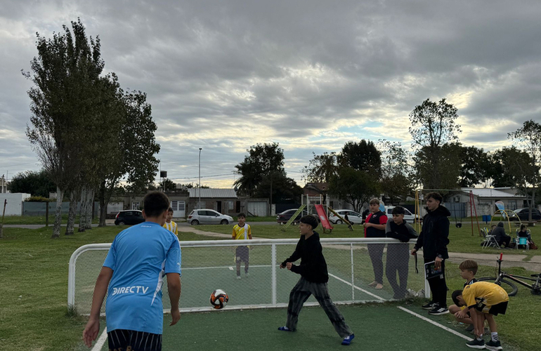 Imagen de Se realiz&oacute; una nueva jornada de Plaza Activa en el play&oacute;n de Santa Anita