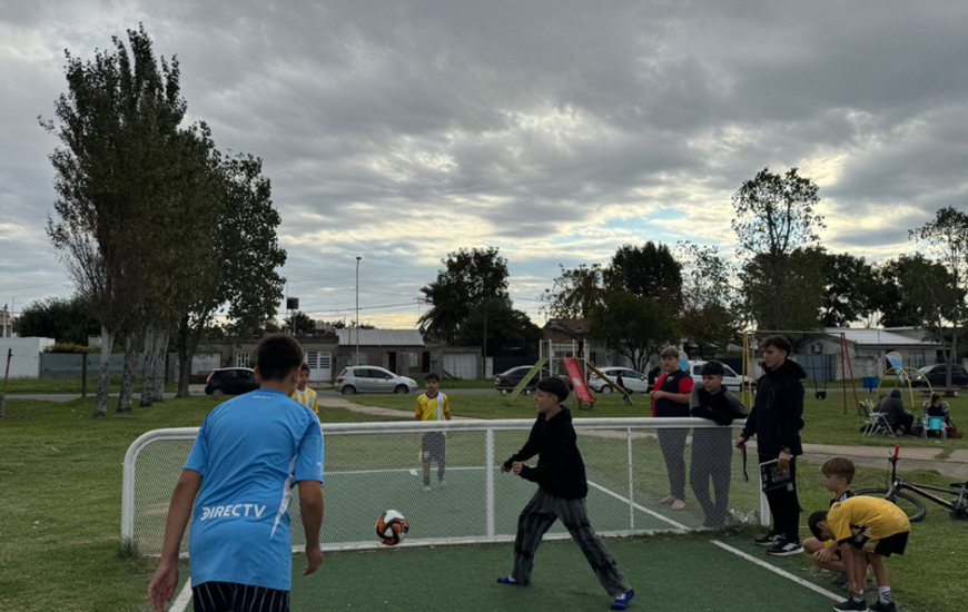 Imagen de Se realiz&oacute; una nueva jornada de Plaza Activa en el play&oacute;n de Santa Anita