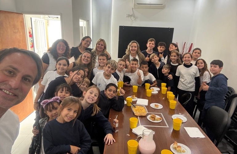 Imagen de Alumnos de la Escuela Primaria N&deg; 144 visitaron la Comuna y sus &aacute;reas de trabajo